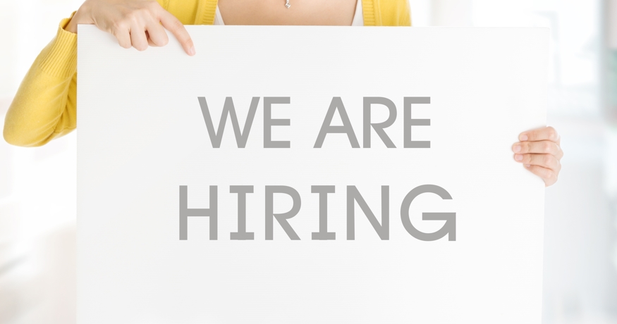 We are hiring